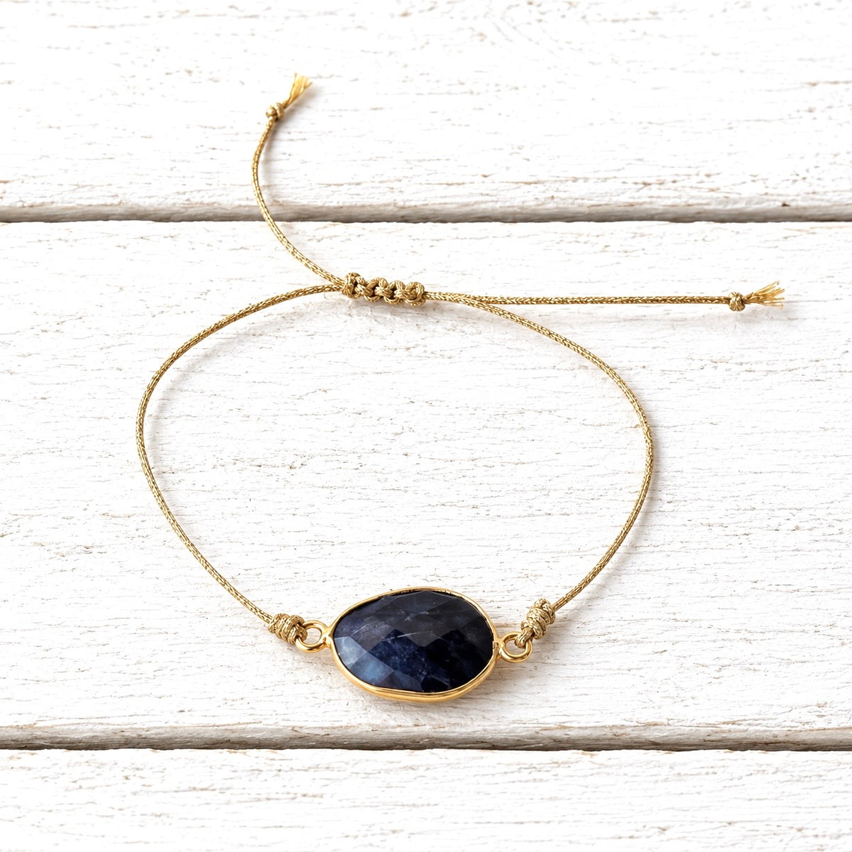 Pulsera piedra facetada