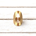 Anillo ancho abierto
