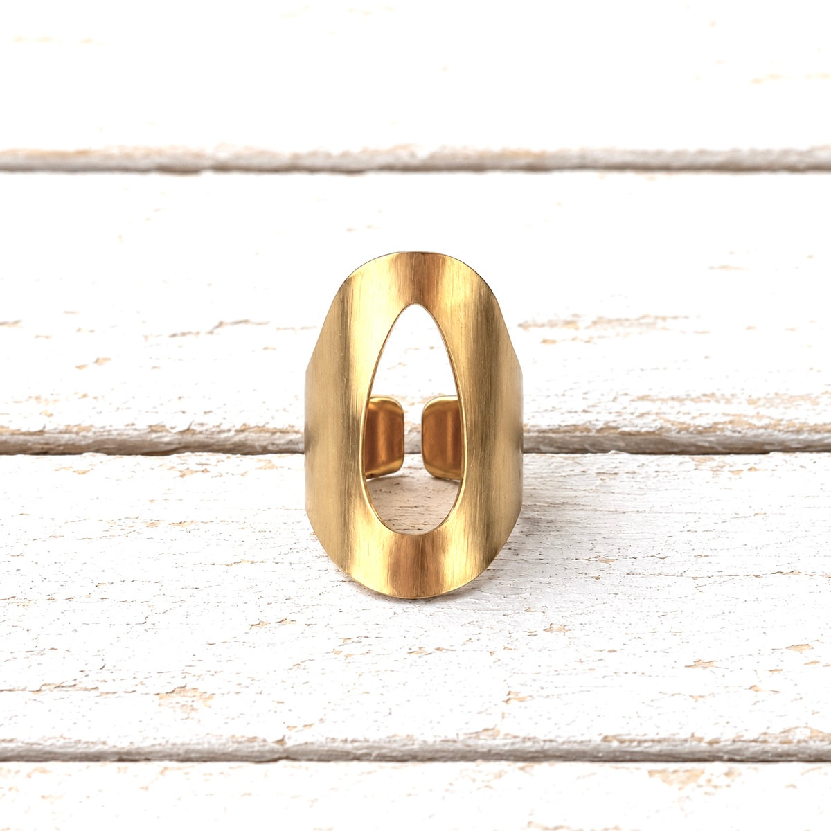 Anillo ancho abierto