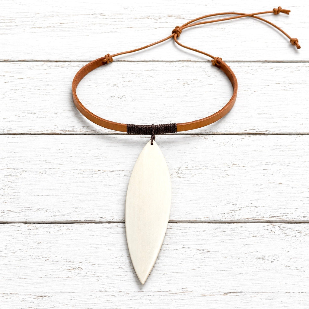 Gargantilla cuero boho