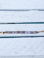 Pulsera rombos miyuki 1cm