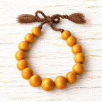 Gargantilla bolas naranja