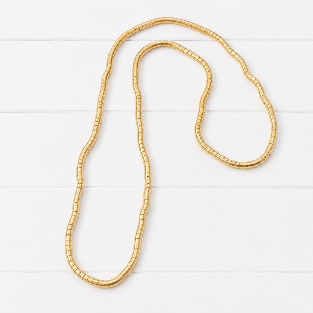 Collar moldeable dorado