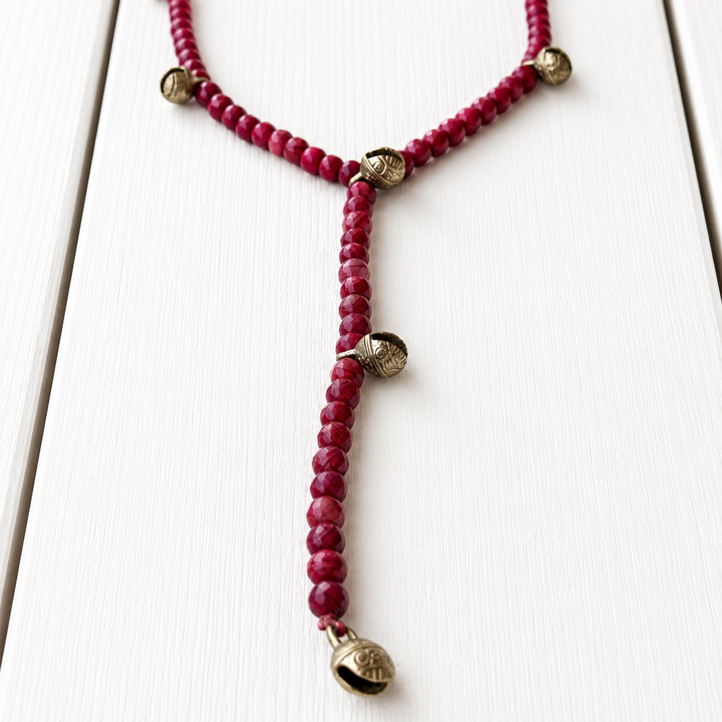 Collar teja cascabeles
