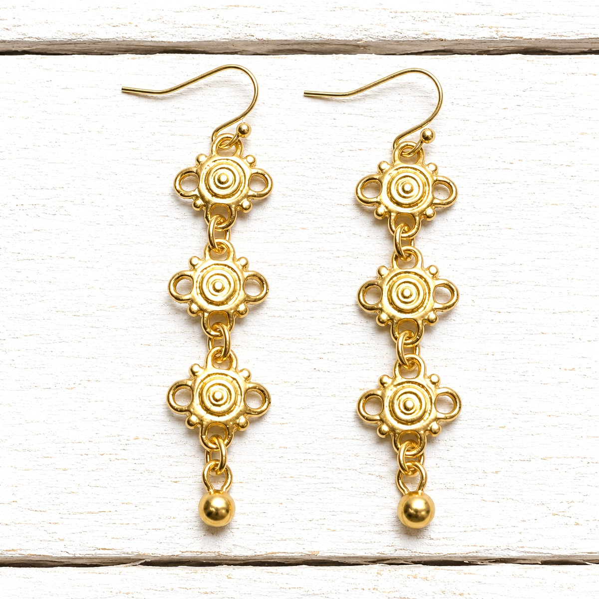 Pendientes Egipto mate