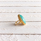 Anillo amazonita XL