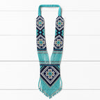 Collar babero miyuki azul y marino