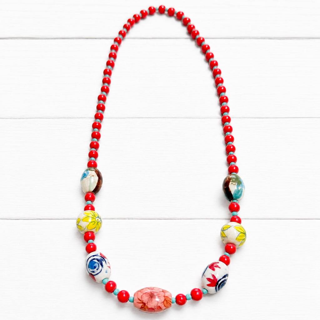 Collar cerámica color 2