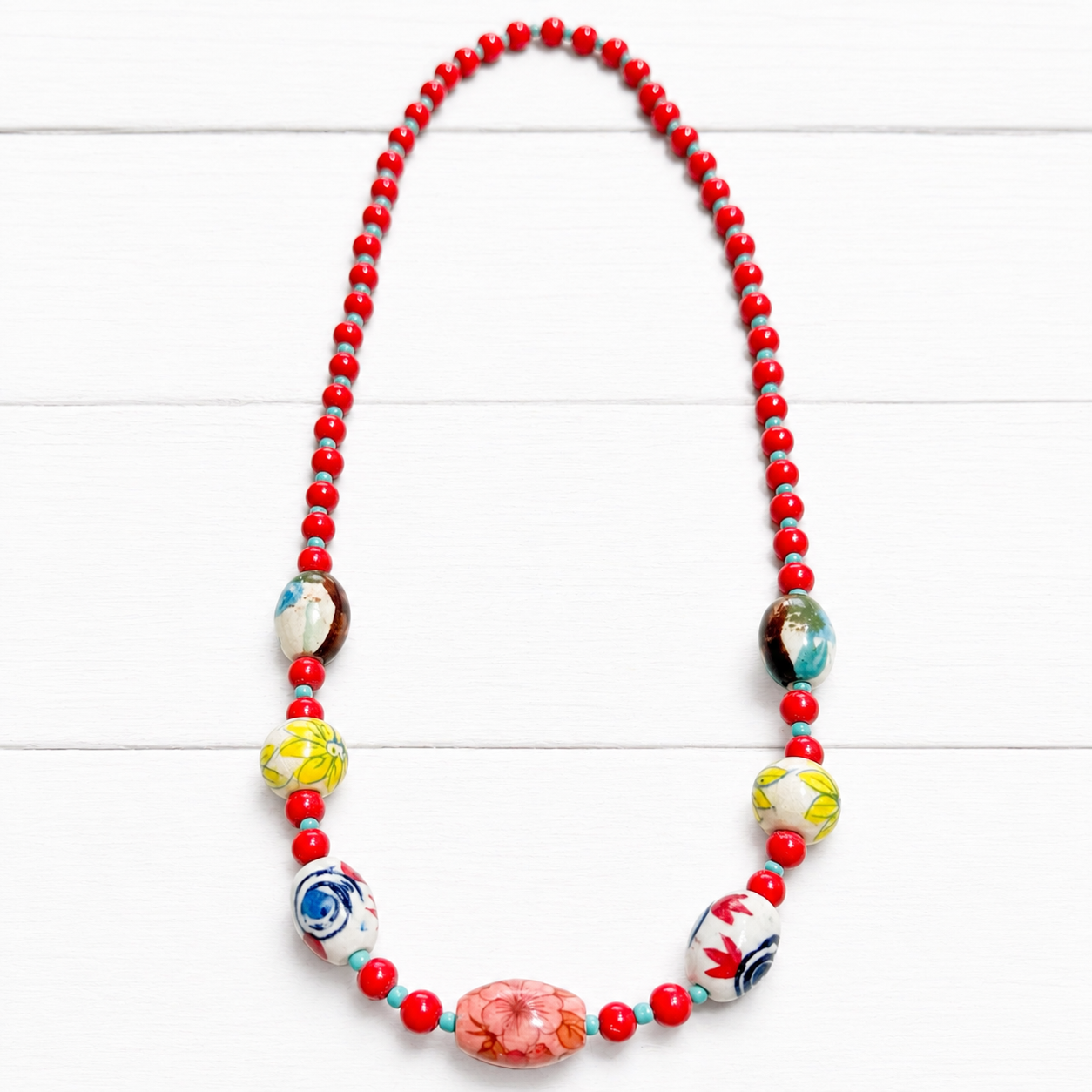 Collar cerámica color 2