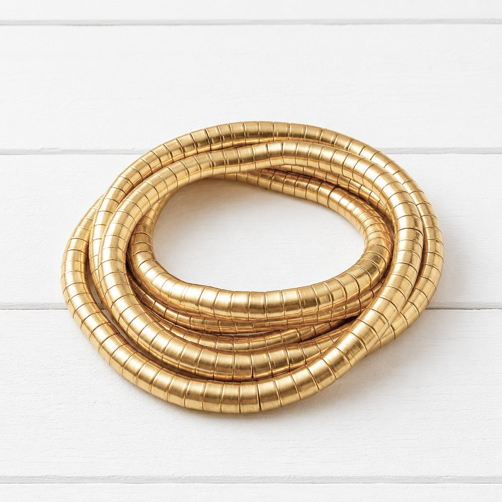 Collar moldeable dorado