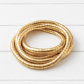 Collar moldeable dorado