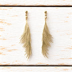 Pendientes hoja rama
