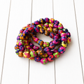 Collar paja colorines
