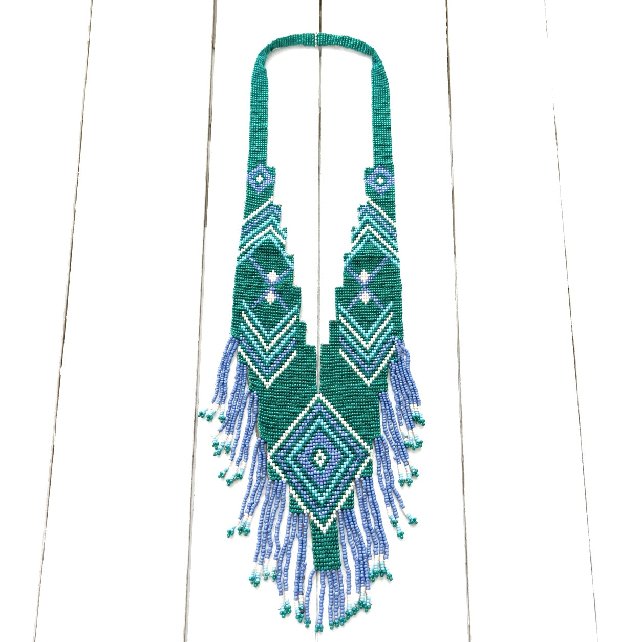 Collar AB verde