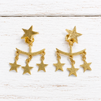Pendientes dos capas estrellas