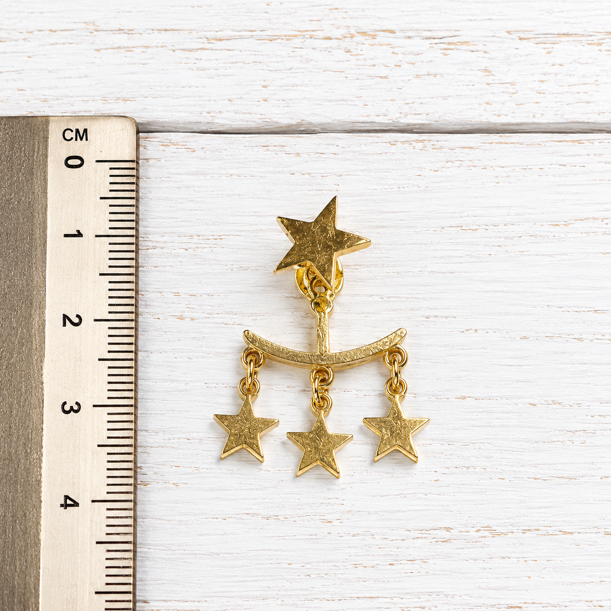 Pendientes dos capas estrellas