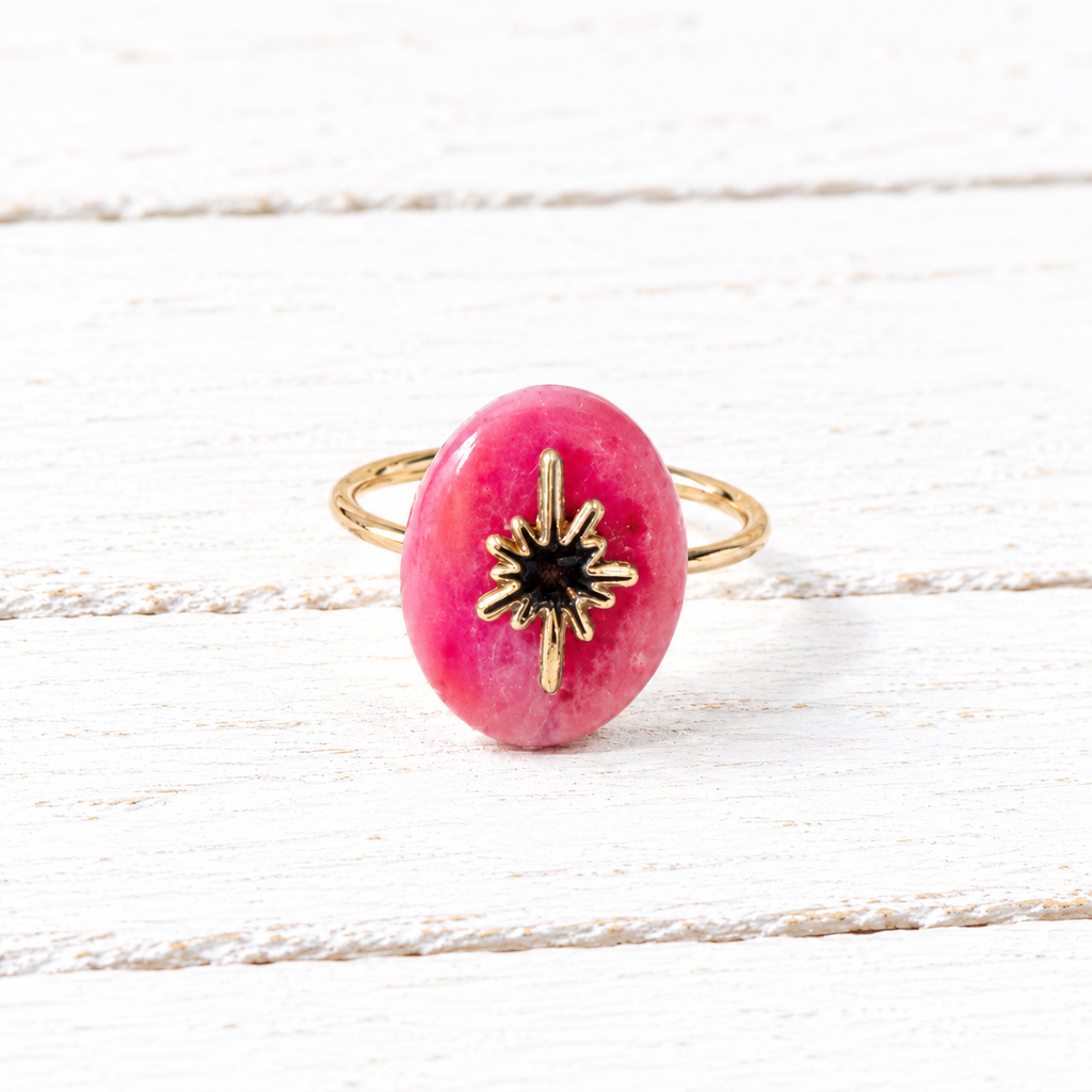 Anillo estrella fresa oval