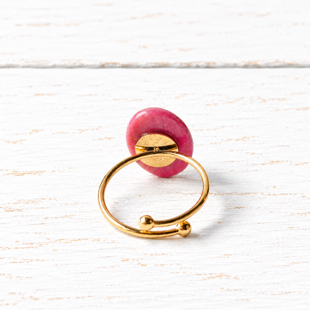 Anillo estrella fresa oval