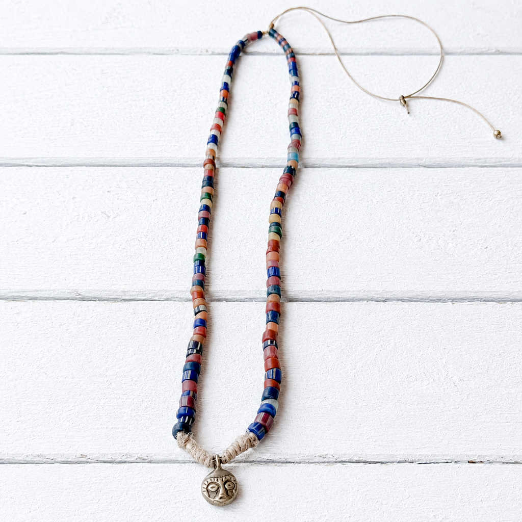 Collar cara mix cuerda
