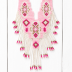 Collar AB rosa