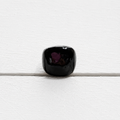 Anillo plano esmalte negro