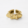 Anillo picos dorado