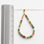Pendientes gota mix colorines