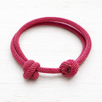 Pulsera nudos fresa