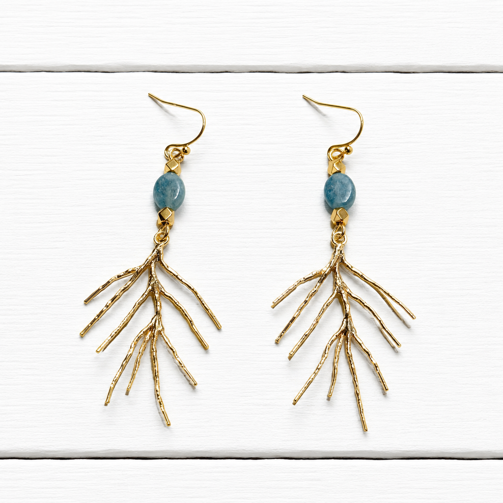 Pendientes rama azul