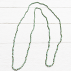 Collar nudos verde agua