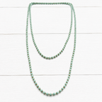Collar nudos verde agua