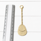 Pendientes arito doble placa