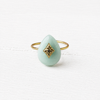Anillo gota agua