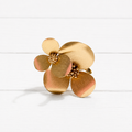 Anillo doble flor