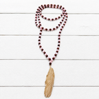 Collar bicolor pluma