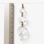 Pendientes cristal cascada