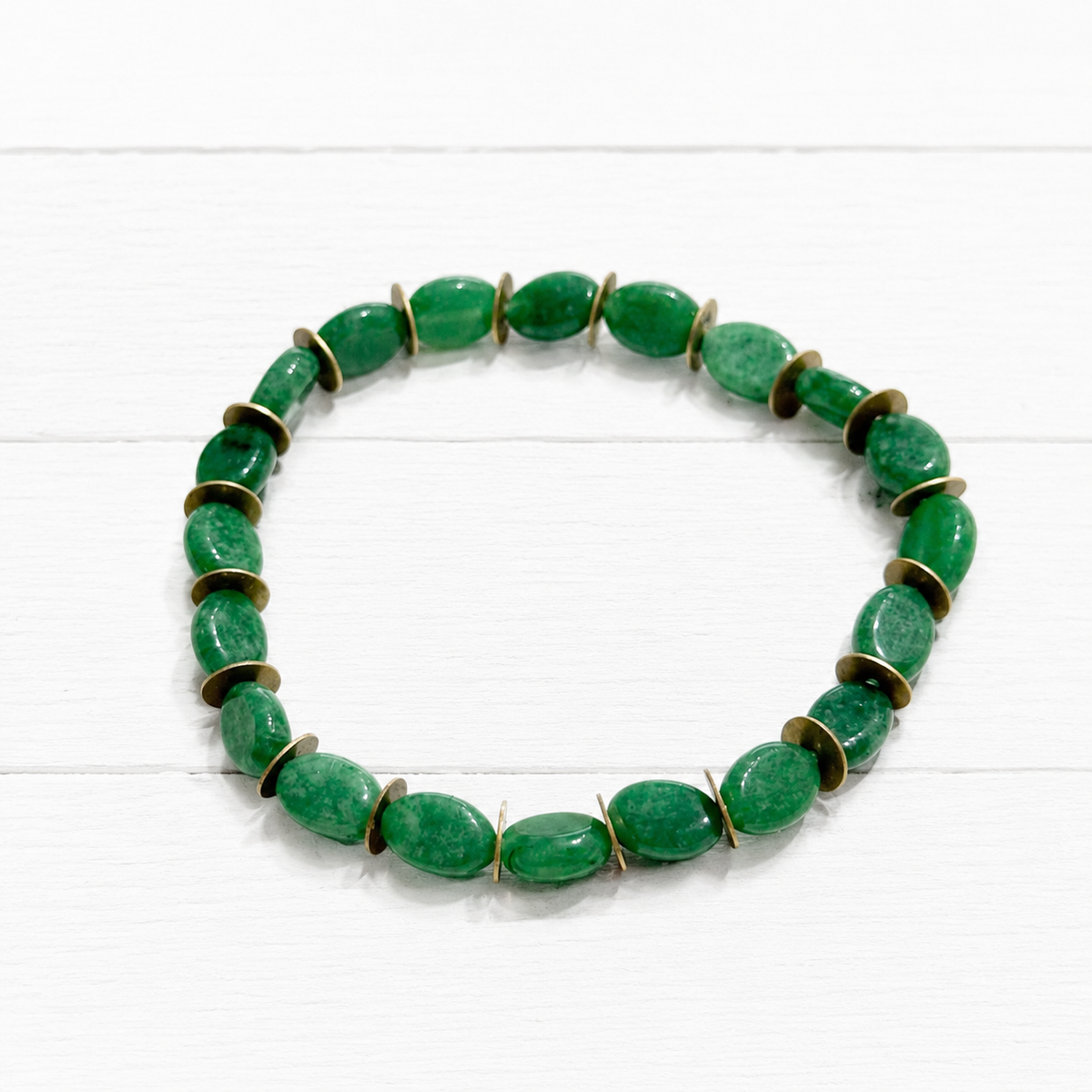 Pulsera verde oscuro