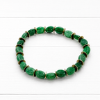 Pulsera verde oscuro