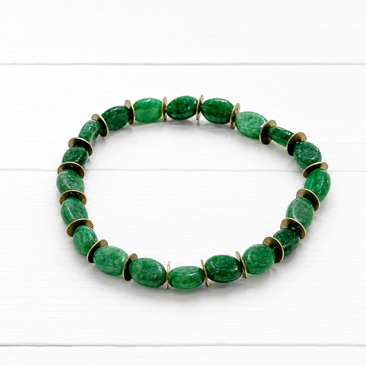 Pulsera verde oscuro
