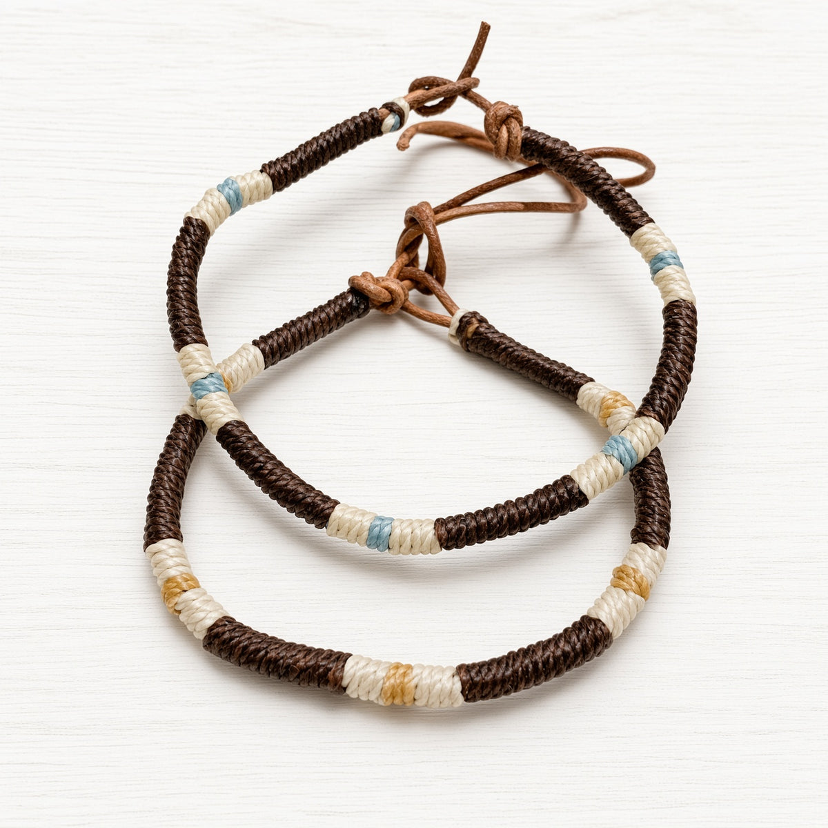 Pulsera cuero chocolate